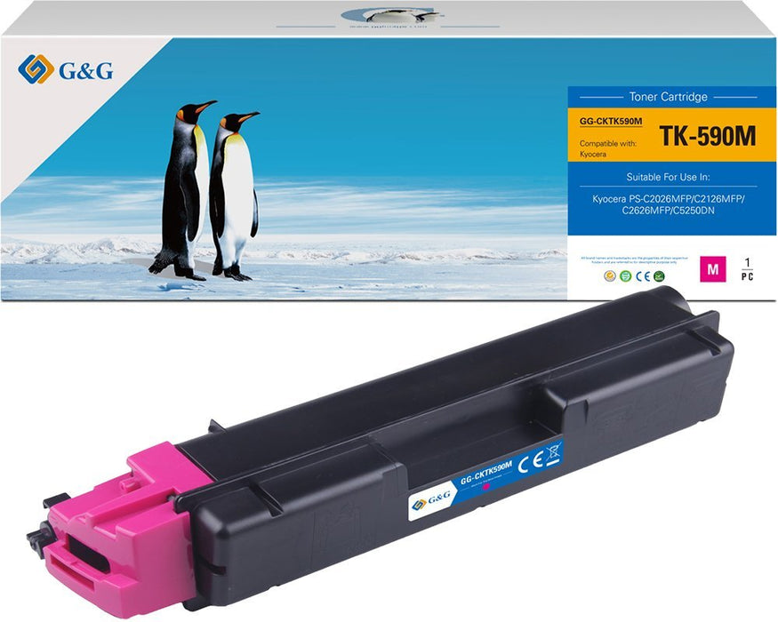 EAN 6941784767625 - G&G 14434 cartucho de tóner 1 pieza(s) Compatible Magenta imagen 1