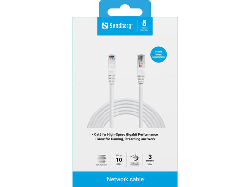 EAN 5705730506956 - Sandberg 506-95 cable de red Blanco U/UTP (UTP) imagen 2
