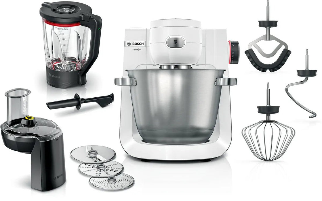 EAN 4242005377343 - Bosch Serie 6 MUMS6EW22 robot de cocina 1600 W 5,5 L Blanco imagen 1