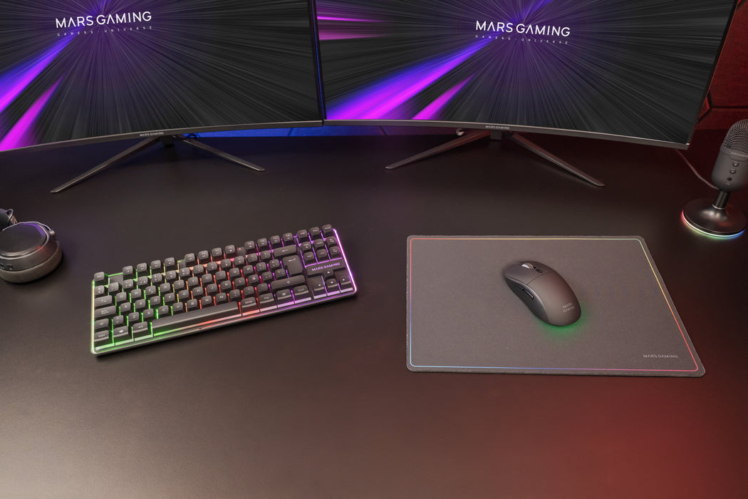 EAN 8435693111771 - Mars Gaming MCPWTKLFR teclado Ratón incluido Juego RF inalámbrica + USB AZERTY Francés Negro imagen 17