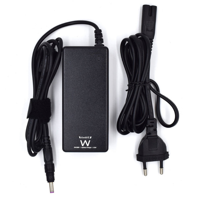 EAN 8052101431612 - Ewent EW3899 adaptador e inversor de corriente Interior 65 W Negro imagen 2