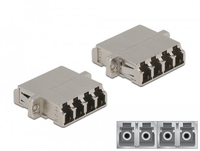 EAN 4043619868759 - DeLOCK 86875 adaptador de fibra óptica 1 pieza(s) Plata imagen 1