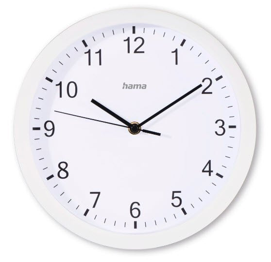 EAN 4047443517524 - Hama Elba Reloj de cuarzo Alrededor Blanco imagen 1