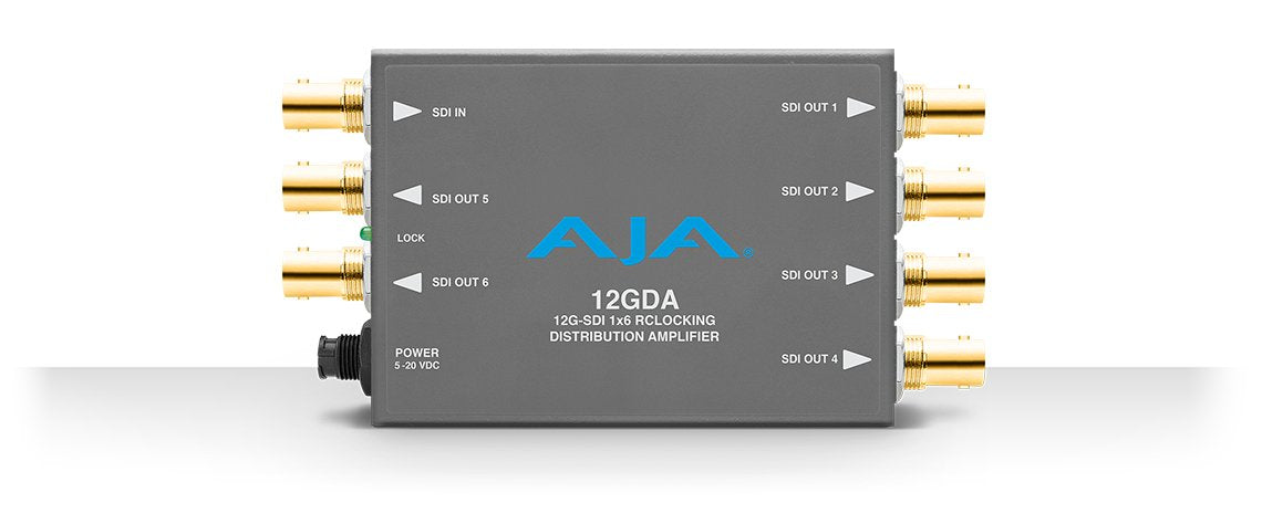 EAN 892448000991 - AJA 12GDA convertidor de señal de vídeo Conversor de vídeo activo imagen 1