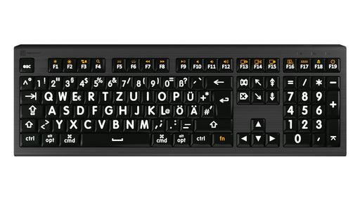 EAN 5707795019778 - Logickeyboard LKB-LPWB-A2M-DE teclado Universal USB QWERTZ Alemán Negro imagen 1