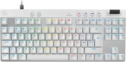 EAN 5099206128811 - Logitech G 920-013286 teclado Juego USB QWERTZ Suizo Blanco imagen 1
