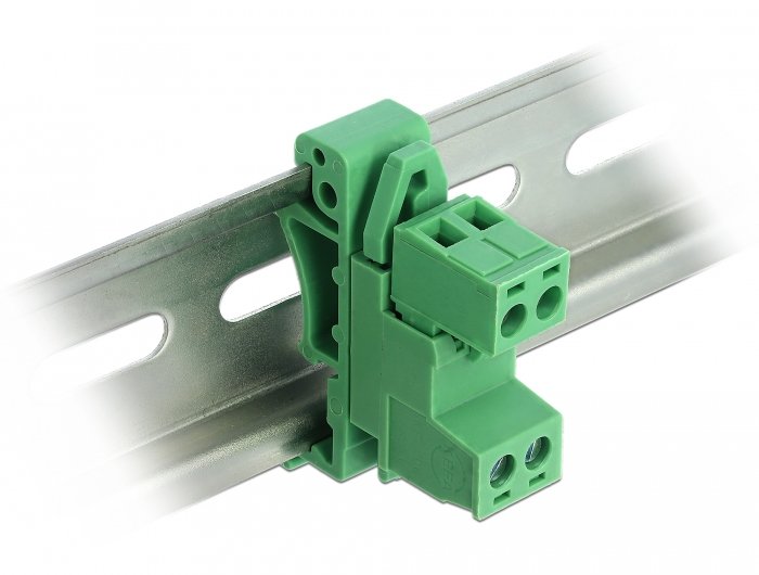 EAN 4043619660780 - DeLOCK 66078 bloque de terminales 2-pin Verde imagen 1
