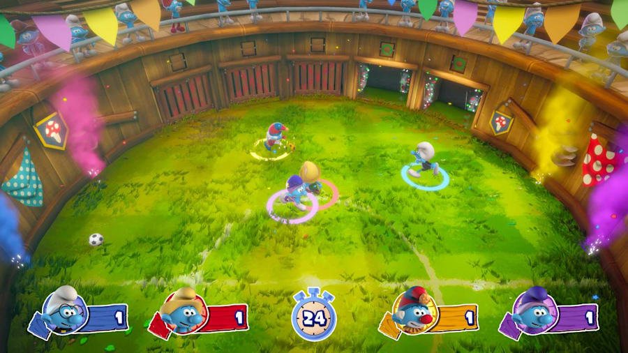 EAN 3701529505195 - Microids The Smurfs: Village Party Estándar Chino simplificado, Chino tradicional, Alemán, Holandés, Ingl imagen 6