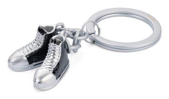 EAN 4024023271298 - TROIKA CHUCKS Llavero de anilla Negro, Plata imagen 2