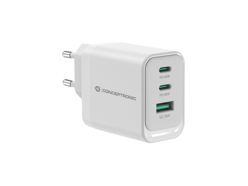 EAN 4015867240724 - Conceptronic ALTHEA21W65 cargador de dispositivo móvil Universal Blanco Corriente alterna Carga rápida In imagen 1