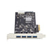 EAN 0065030912761 - StarTech.com P5Q4A-USB-CARD tarjeta y adaptador de interfaz USB 3.2 Gen 1 (3.1 Gen 1) imagen 3