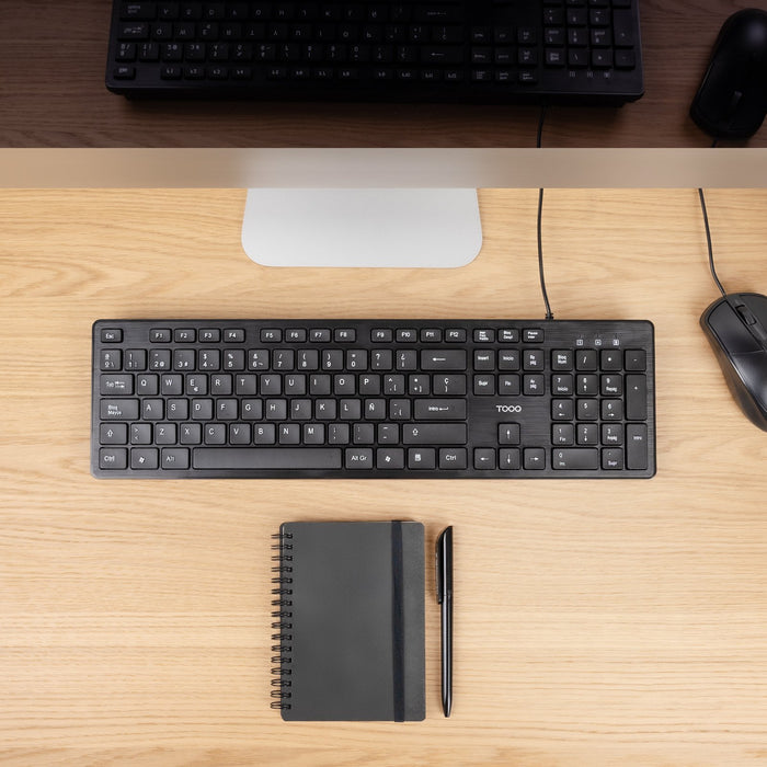 EAN 8433281017573 - TooQ TQK-2003-B teclado Universal imagen 4