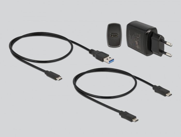 EAN 4043619641772 - DeLOCK 64177 base de conexión para disco duro USB 3.2 Gen 2 (3.1 Gen 2) Type-C Negro imagen 6