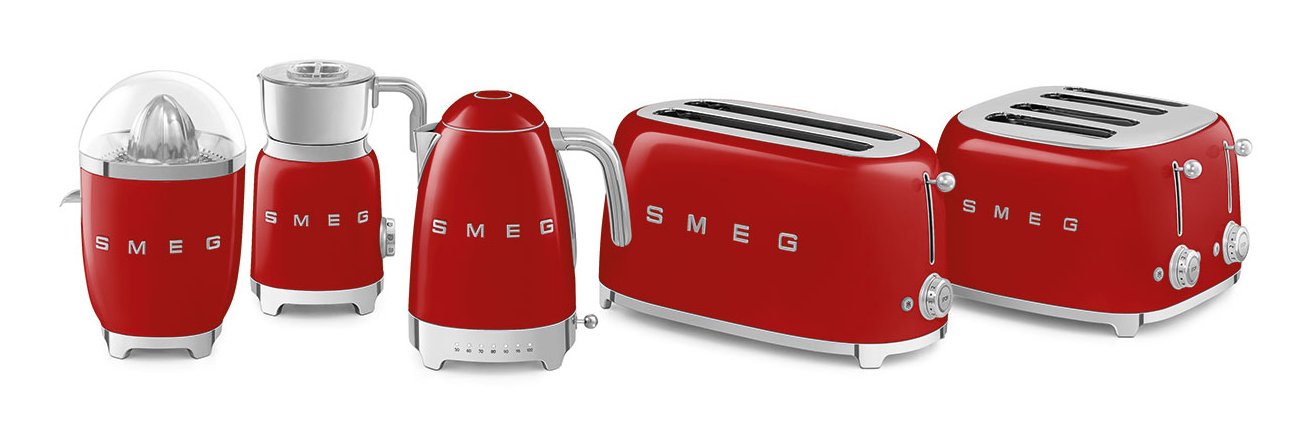 EAN 8017709190750 - Smeg TSF02RDEU tostadora 6 4 rebanada(s) 1500 W Rojo imagen 7