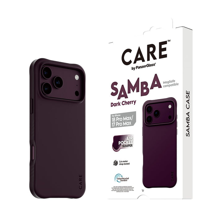 EAN 5715685044687 - PanzerGlass CARE™ by ® Samba Case Dark Cherry w. MagSafe iPhone 2026 Pro Max | 17 Pro Max funda para telé imagen 6