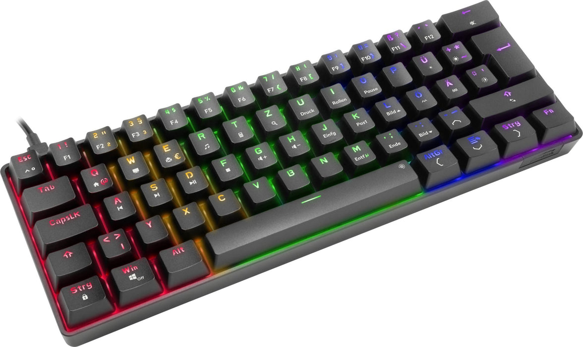 EAN 4027301657852 - SPEEDLINK SL-670015-BK teclado Juego USB QWERTZ Alemán Negro imagen 2
