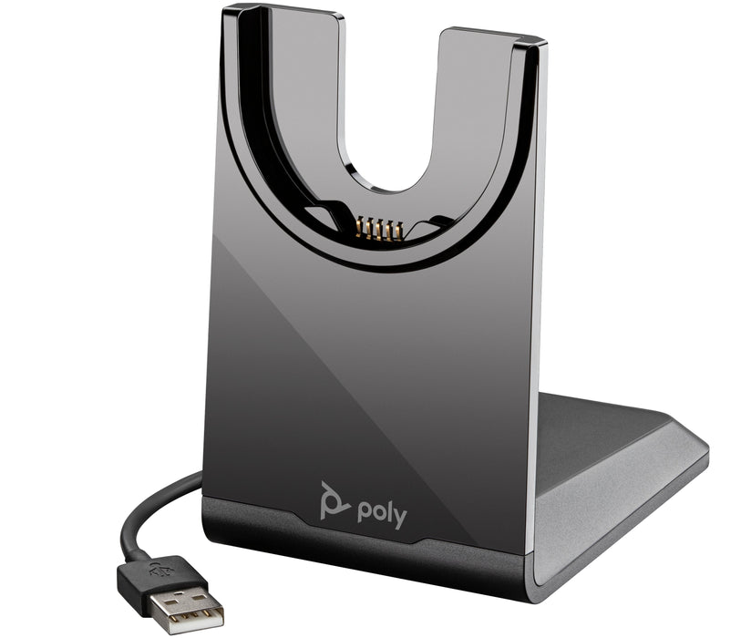 EAN 0197192932940 - HP Poly Voyager Focus 2 UC Headset +USB-A to USB-C Cable +Charging Stand Inalámbrico Diadema Oficina/Cent imagen 11