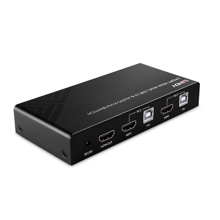 EAN 4002888328098 - Lindy 32809 interruptor KVM Negro imagen 3