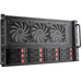 EAN 4710679817439 - Silverstone RM61-312 Estante Negro imagen 7