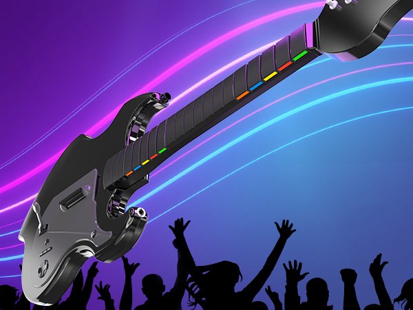 EAN 708056072599 - PDP Riffmaster Negro, Gris Guitarra Analógico/Digital PC, PlayStation 4, PlayStation 5 imagen 18