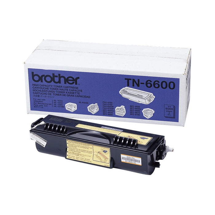 EAN 0700443225465 - Brother TN-6600 cartucho de tóner 1 pieza(s) Original Negro imagen 1