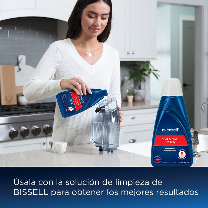 EAN 0011120272307 - Bissell SpotClean Plus máquina de limpieza de alfombras Húmedo Negro, Transparente imagen 8