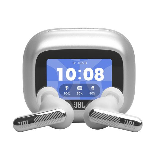 EAN 1200130035685 - JBL Live Beam 4 Auriculares Inalámbrico Dentro de oído Llamadas/Música/Deporte/Uso diario Bluetooth Plata imagen 1
