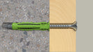 EAN 4048962481402 - Fischer 567814 tornillo de anclaje y taco 45 pieza(s) Juego de enchufes de pared y tornillos 40 mm imagen 6