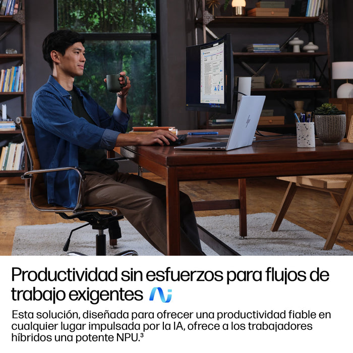 EAN 0821844052549 - HP EliteBook 8 G1i Next Gen AI PC Wolf Pro Security Edition Copilot+ PC Intel Core Ultra 5 226V Portátil  imagen 6