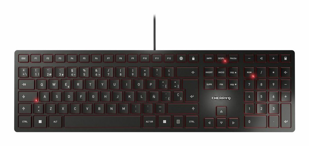 EAN 4025112088551 - CHERRY JK-1600ES-2 teclado Hogar / Oficina USB QWERTY Español Negro imagen 1