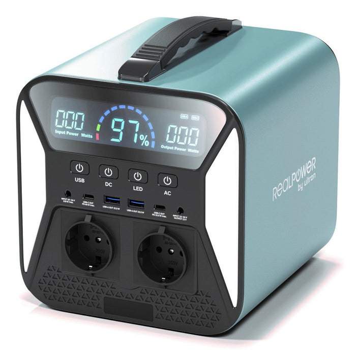 EAN 4040895011046 - RealPower PS-300C estación de energía portátil Ión de litio 76800 mAh 300 W 4,9 kg imagen 1