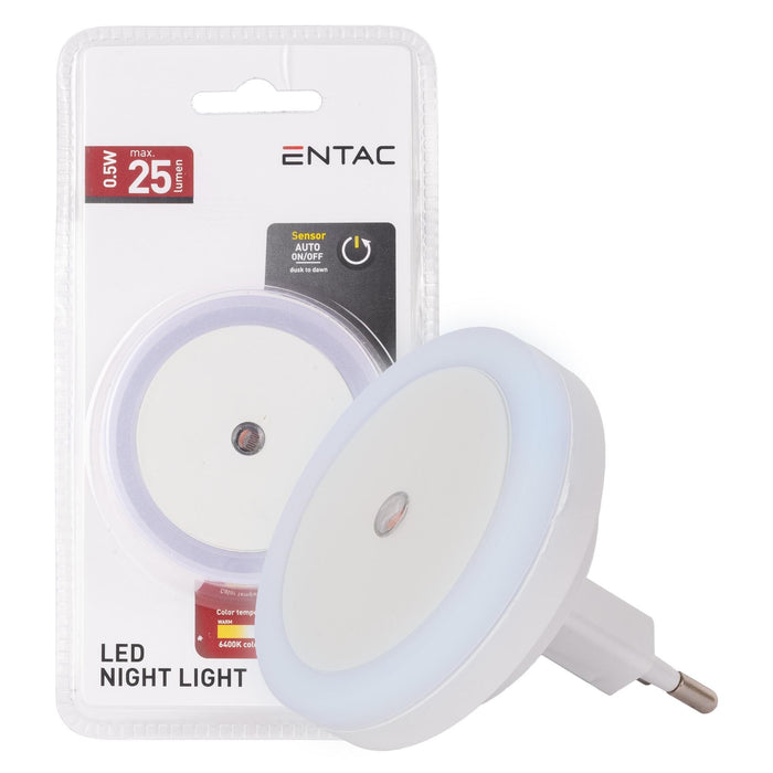 EAN 5999097980386 - Entac ENL-CC-0.5W-DS luz nocturna Luz de noche con enchufe o Luz quitamiedos con enchufe imagen 6