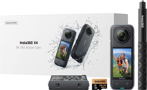 EAN 6970357858248 - Insta360 X4 Adventure Bundle cámara para deporte de acción 72 MP 8K Ultra HD CMOS 25,4 / 2 mm (1 / 2") Wi imagen 1