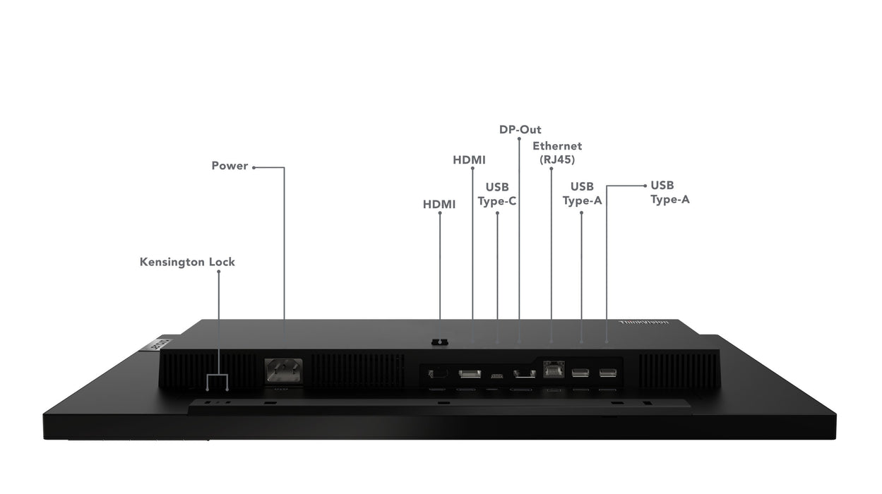 EAN 0195713897020 - Lenovo ThinkVision T24m-20 pantalla para PC 60,5 cm (23.8") 1920 x 1080 Pixeles Full HD LED Negro imagen 15