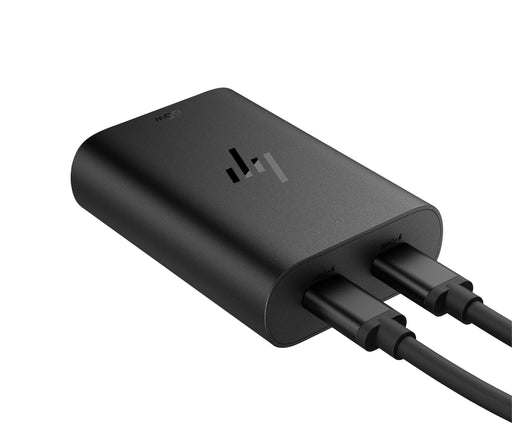 EAN 5715063731185 - HP 65W Gallium Nitride USB-C Laptop Charger adaptador e inversor de corriente Negro imagen 1