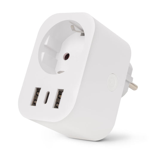 EAN 5999097954301 - Entac ES-SSAUSB-WIBLE adaptador de enchufe eléctrico Blanco imagen 1