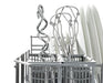 EAN 4242002863009 - Bosch MFQ4835DE batidora Batidora de mano 575 W Blanco imagen 8