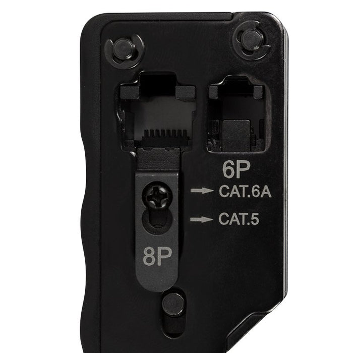 EAN 4052792058000 - LogiLink WZ0025 crimpadora Herramienta para prensar Negro imagen 3