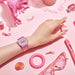 EAN 4549526261091 - Casio F-91WS-4 Reloj de pulsera Cuarzo Transparente, Rosa imagen 3