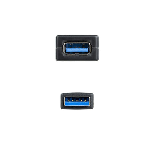 EAN 8433281008243 - Nanocable 10.01.0312 cable USB USB 3.2 Gen 1 (3.1 Gen 1) USB A Negro imagen 2