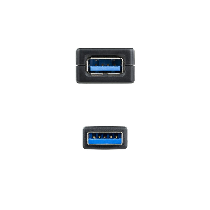 EAN 8433281008243 - Nanocable 10.01.0312 cable USB USB 3.2 Gen 1 (3.1 Gen 1) USB A Negro imagen 2