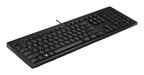 EAN 0198701843559 - HP 125 G2 USB Wired Keyboard teclado Oficina Negro imagen 2