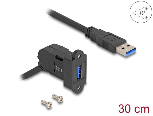 EAN 4043619671533 - DeLOCK 67153 cambiador de género para cable USB-A Negro imagen 1