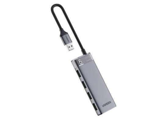 EAN 6941876215485 - Ugreen 15548 hub de interfaz USB 3.2 Gen 1 (3.1 Gen 1) Type-A 5000 Mbit/s imagen 1