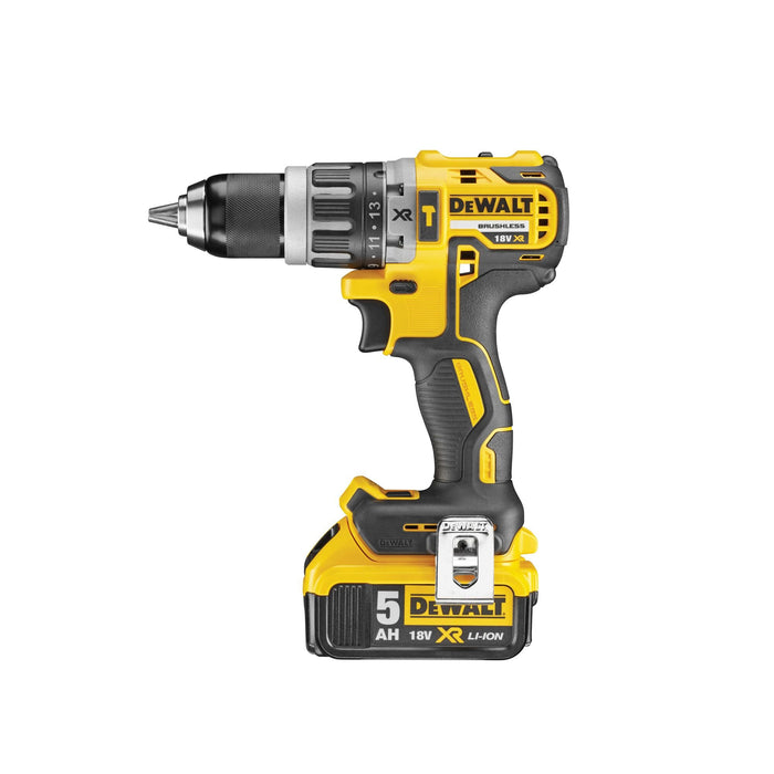 EAN 5035048616628 - DeWALT DCD796P2-QW taladro Sin llave 1,8 kg Negro, Amarillo imagen 1