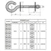 EAN 5902560366488 - Extralink EX.6488 organizador de cables Universal Gancho de soporte para cableado Acero inoxidable 1 piez imagen 7