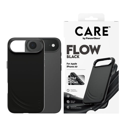 EAN 5715685027246 - PanzerGlass CARE™ by ® Flow Case Black w. MagSafe iPhone Air funda para teléfono móvil Negro imagen 2