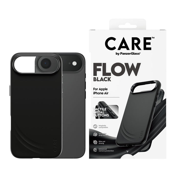 EAN 5715685027246 - PanzerGlass CARE™ by ® Flow Case Black w. MagSafe iPhone Air funda para teléfono móvil Negro imagen 2