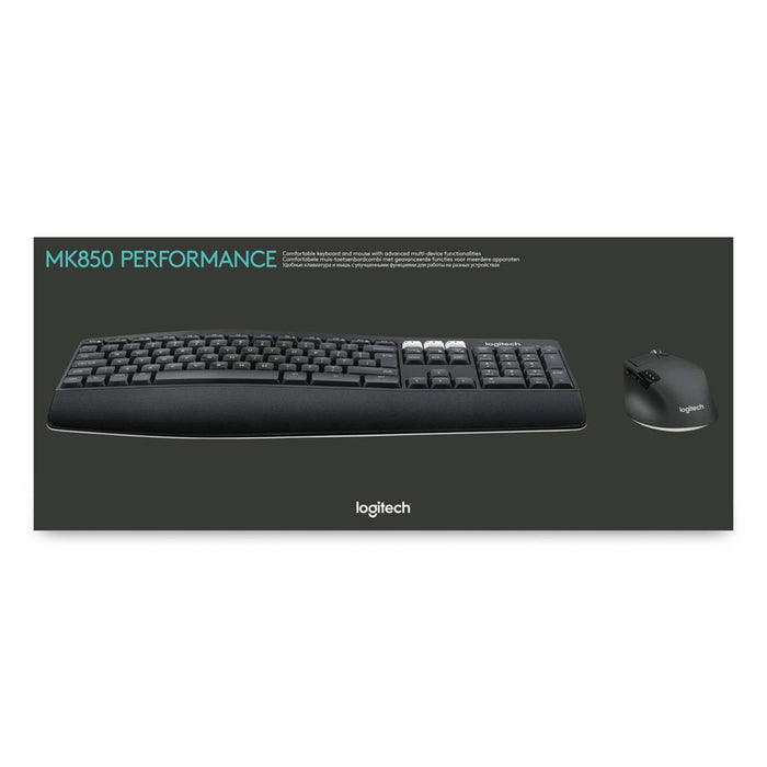 EAN 5099206066861 - Logitech 920-008225 teclado Ratón incluido Universal RF Wireless + Bluetooth AZERTY Belga Negro imagen 21