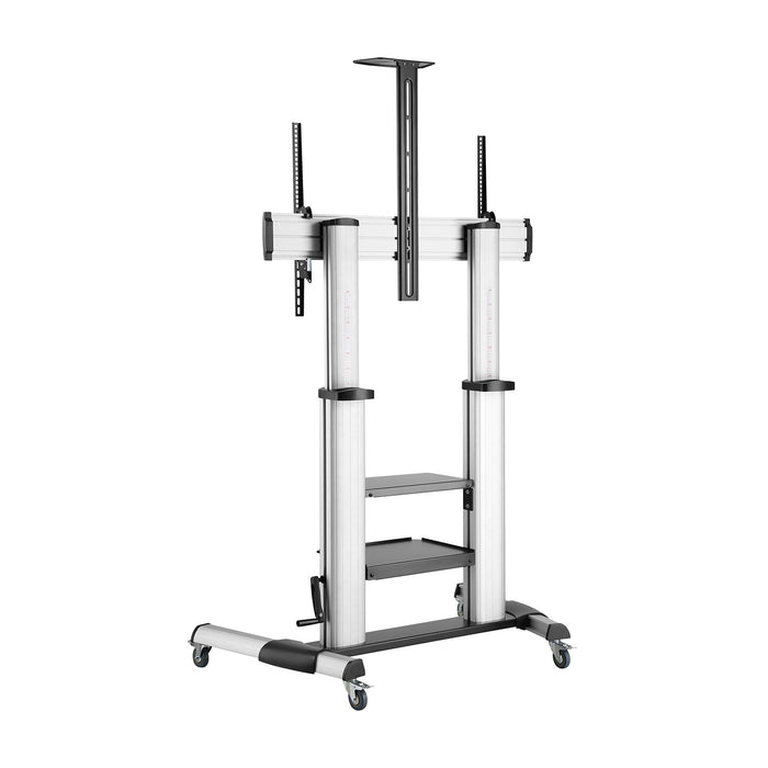 EAN 8436574707427 - AISENS FT100TE-125 soporte para pantalla de señalización 2,54 m (100") Negro, Plata imagen 2